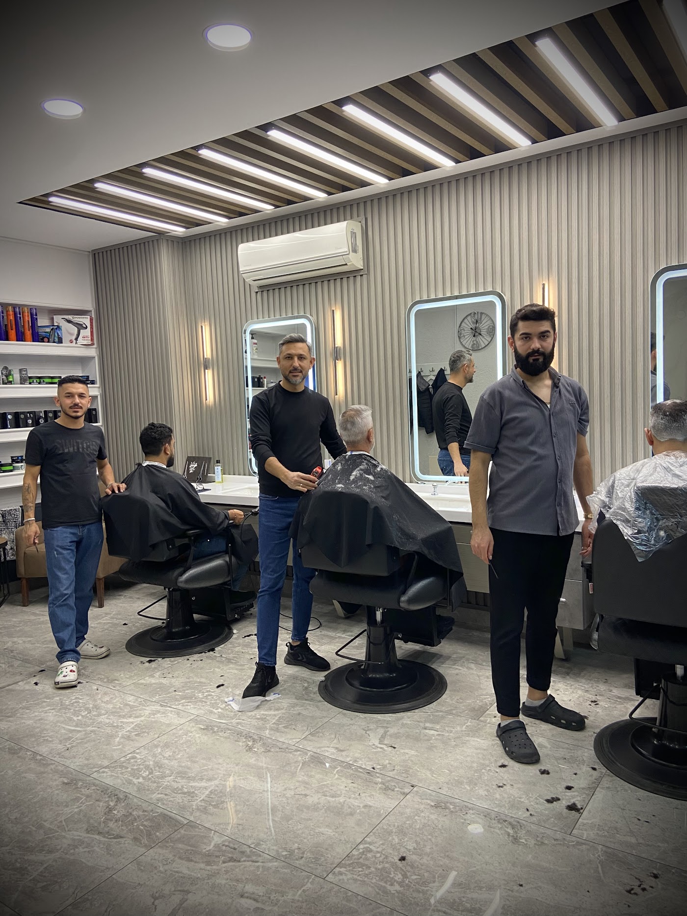 Efendi salonundan çalışma anı